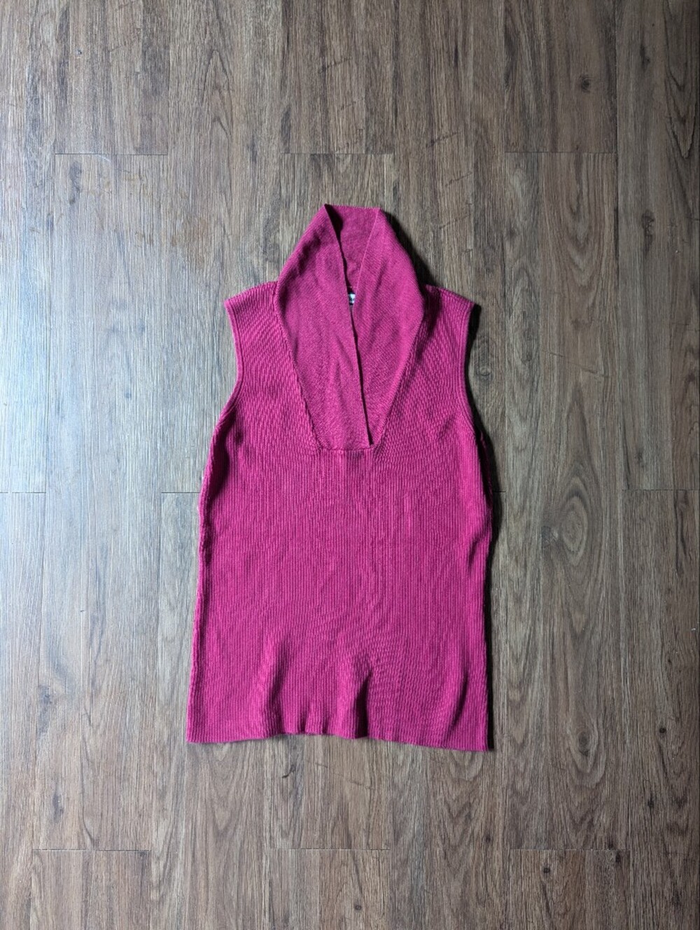 croft & barrow Sleeveless V-Neck Sleeveless Tank Top Sz M